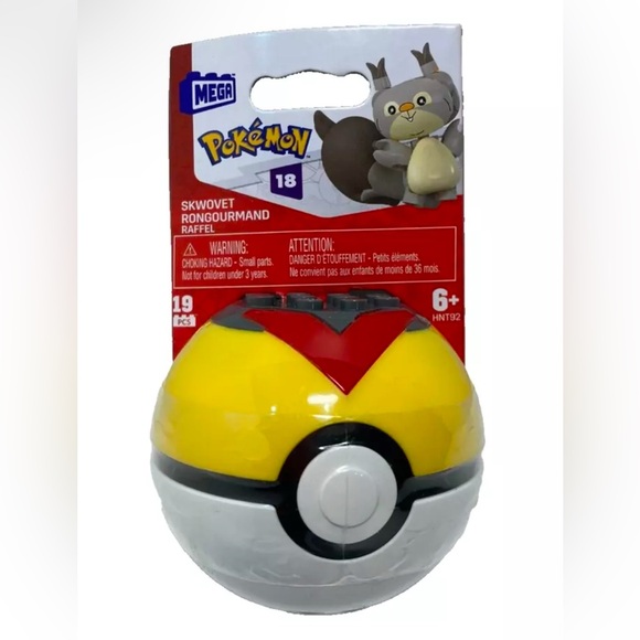 MEGA Construx POKÉMON TEDDIURSA (Series 20) BRAND NEW!! (HWR24